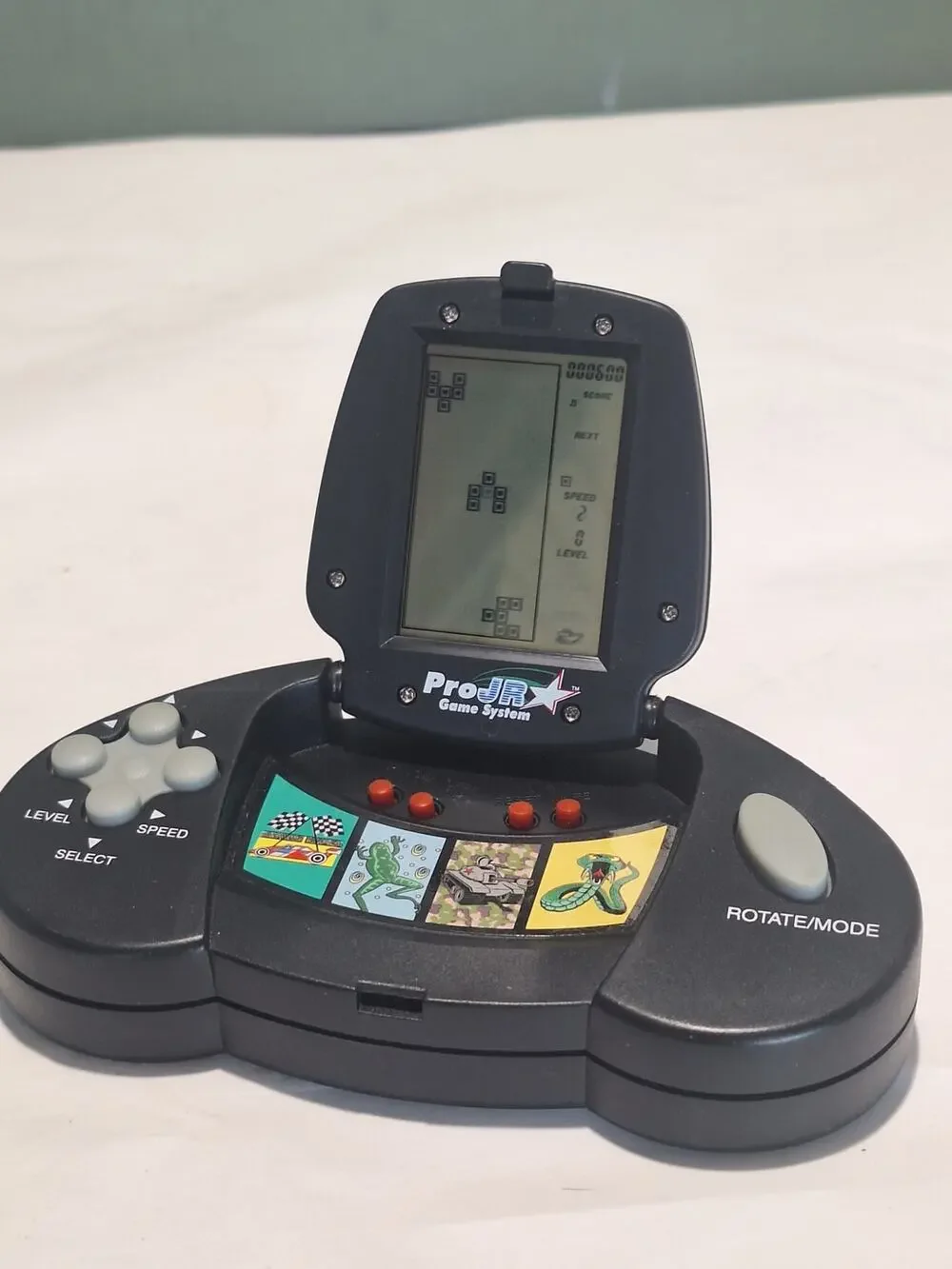 Vintage Pro JR Game System GI-805 LCD Handheld Electronic Game Tested